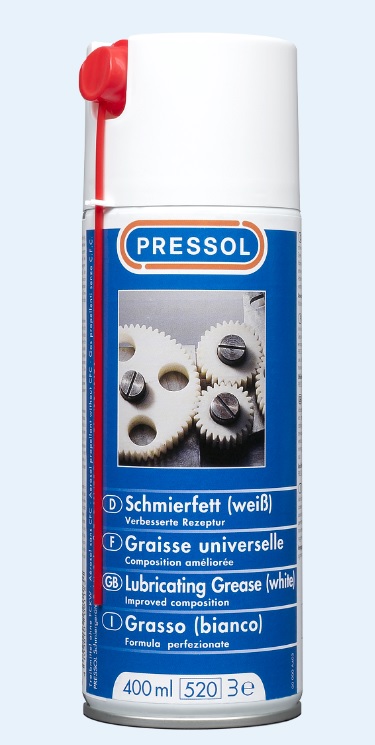 Graisse universelle (blanche), aérosol, tuyau vapo., 400 ml