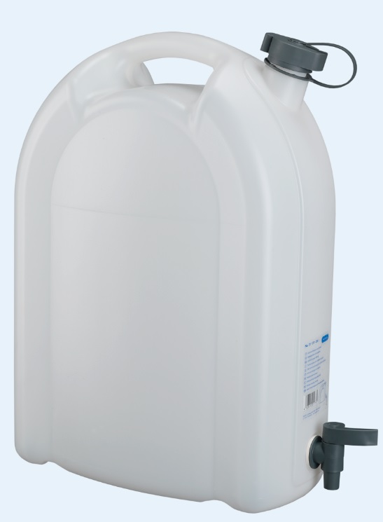 Jerrycan alimentaire-20 l, gerbable-polyethylène-avec alh