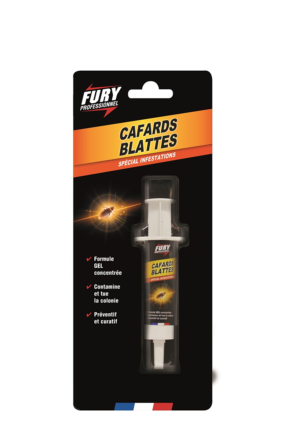 Fury seringue cafards 1 x 10 g