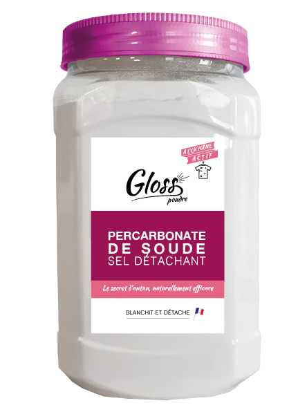 Gloss percarbonate de soude poudre  1 kg