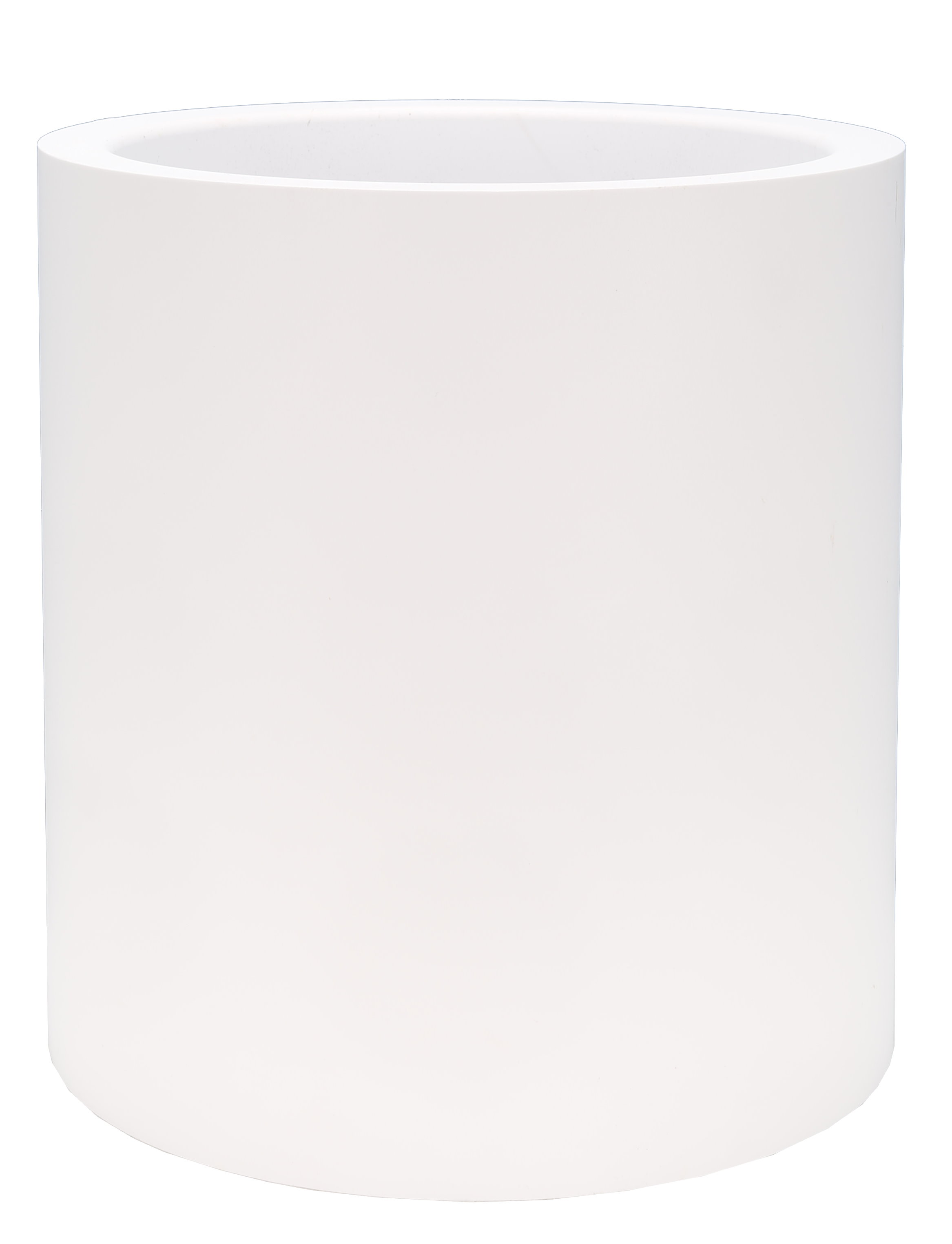 Bac le tube double paroi d49 h53 56litres blanc