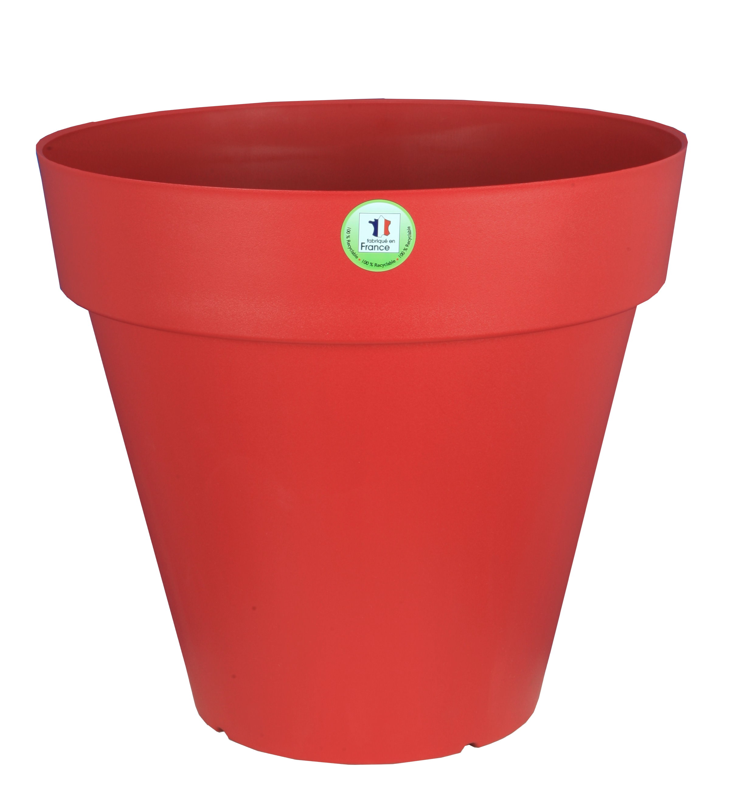 Bac soleilla d49 h45 50litres rouge