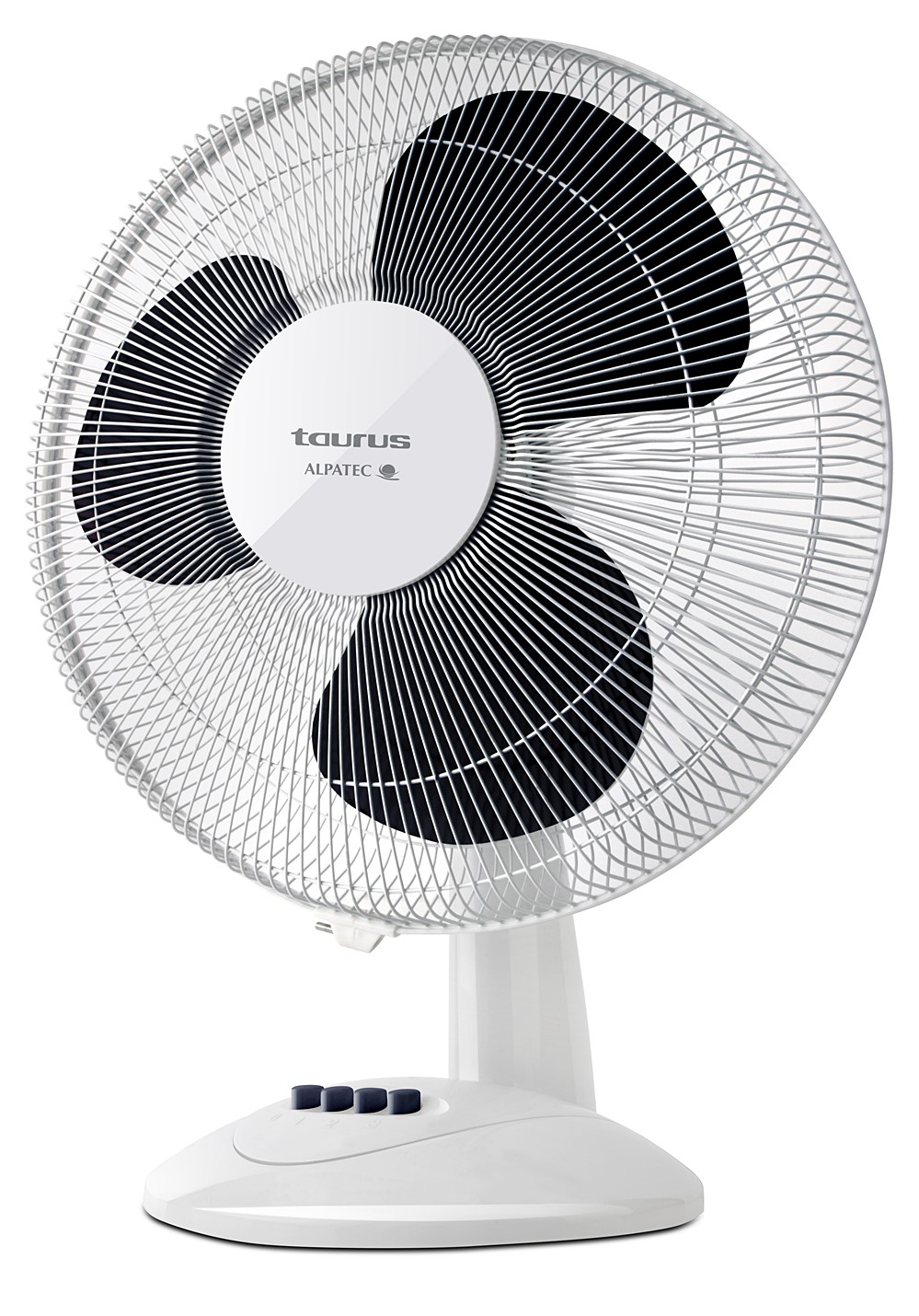 Ventilateur de table blanc et noir diam. 40cm 40w Greco 16