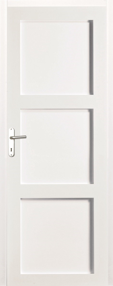 Bloc porte enrobé blanc H.211 x l.89 cm ouverture droite