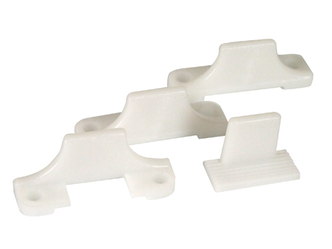 Guide pour rail Nova1 et Nova2 plastique blanc