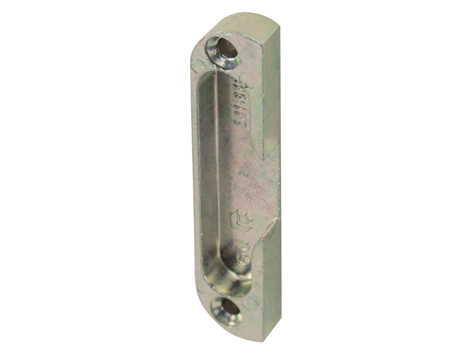 Gâche galet à encastrer entaillage 25mm pour Decena Ajusta 58730 - 58731 et Trimatic Ajusta 58732 - 58733