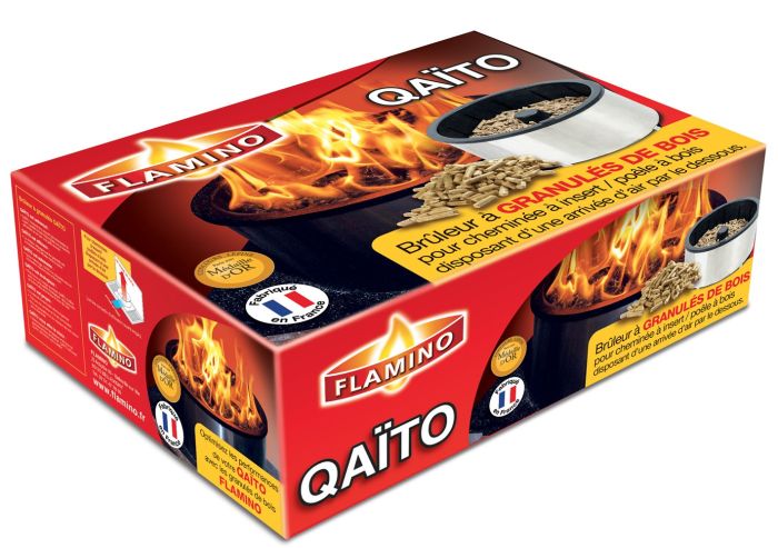 QAITO, le brûleur à granulés pour poêle à bois ou insert