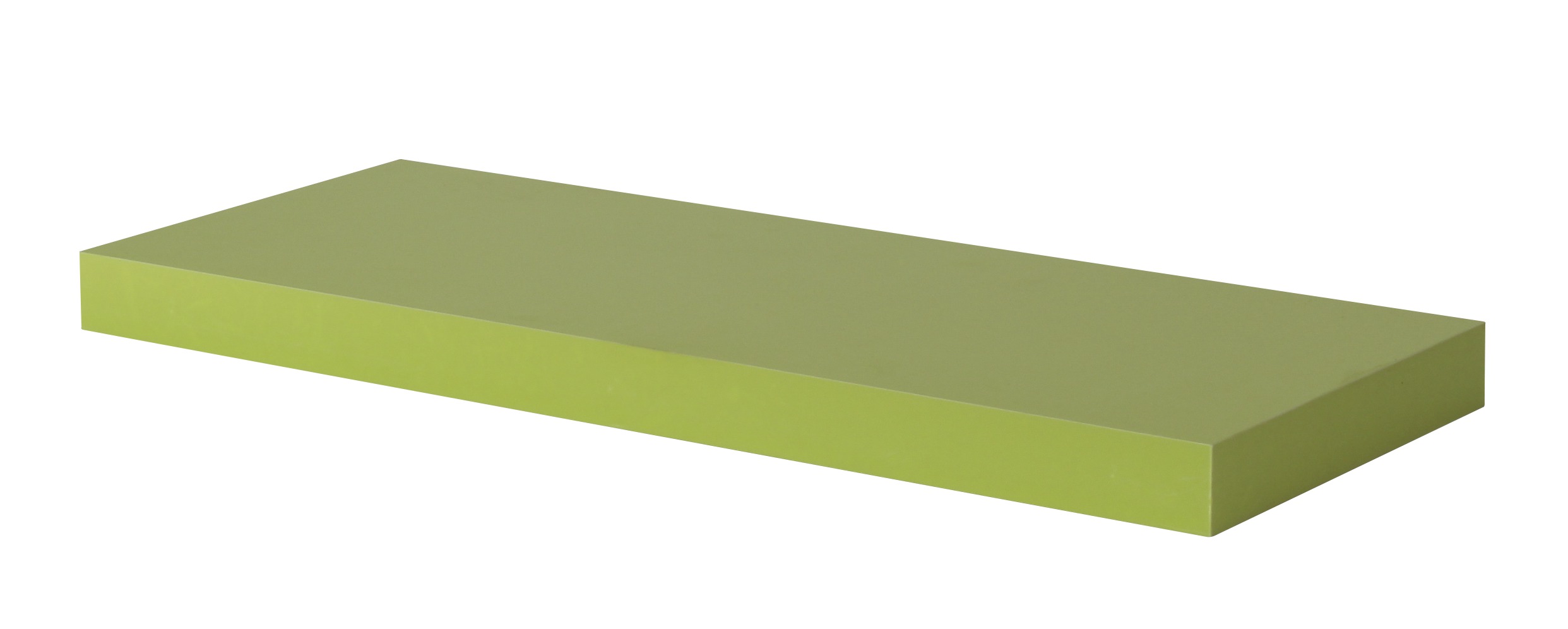 Etagère murale coloris vert 60 x 23.5 cm x 38 mm - DECO SYSTEM