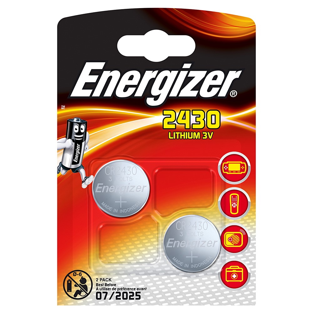 pile lithium cr2430 3v - ENERGIZER