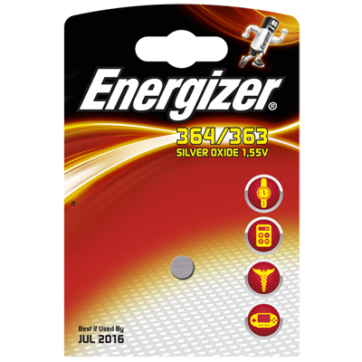 pile bouton 364/363 - sr60 1,55v - ENERGIZER