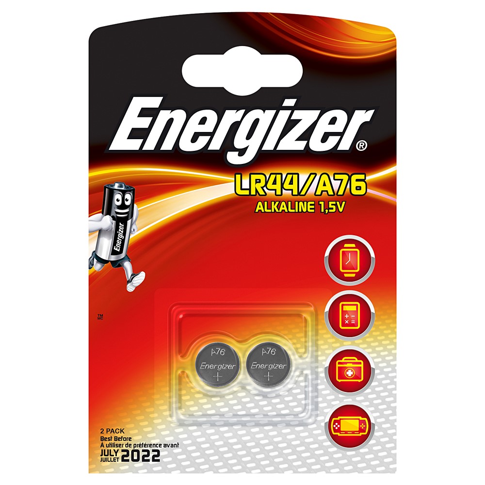 pile alcaline a76 - lr44 - v13ga 1,5v - ENERGIZER