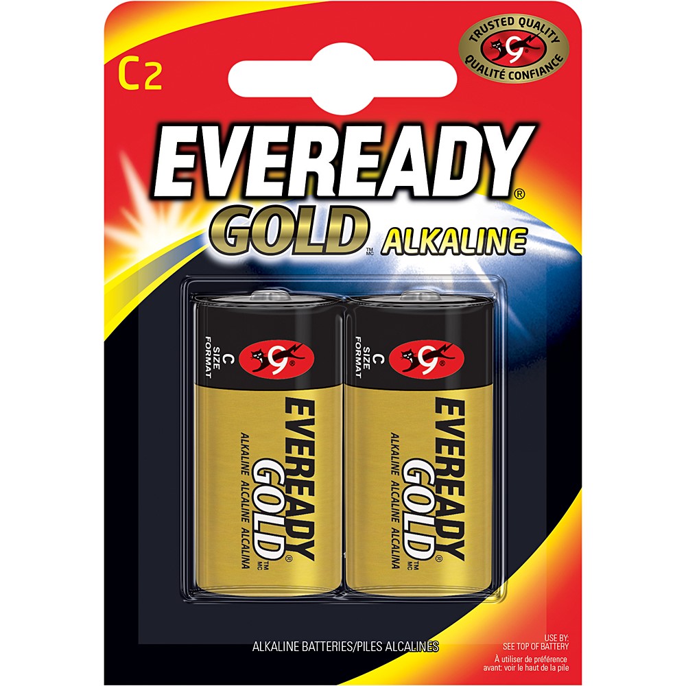 pile alcaline c - lr14 gold 1,5v - EVEREADY