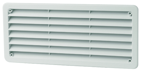 Grille PVC 270 x 120 blanc - HBH