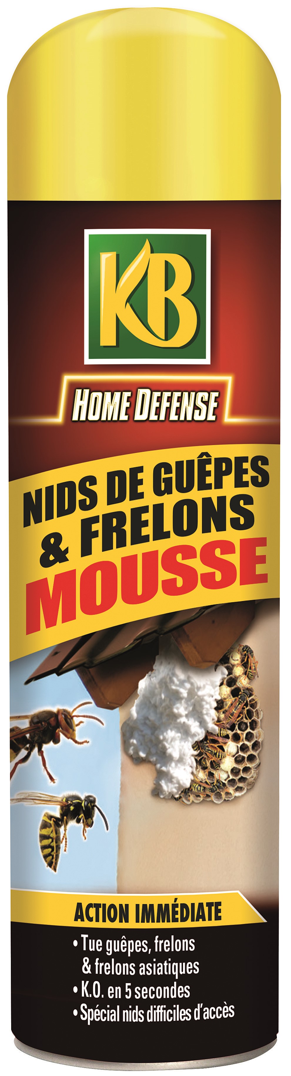 anti nids de guêpes et frelons asiatiques sous forme de mousse