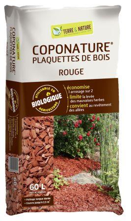 coponature plaquettes de bois rouge - TERRE & NATURE