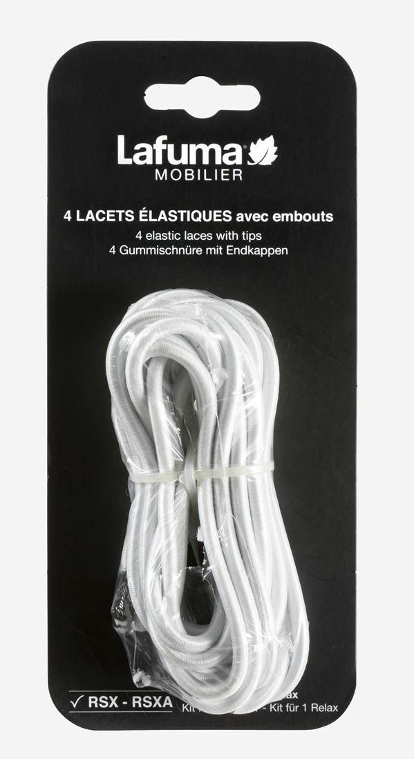 Lacets élastiques avec embouts pour Relax - LAFUMA