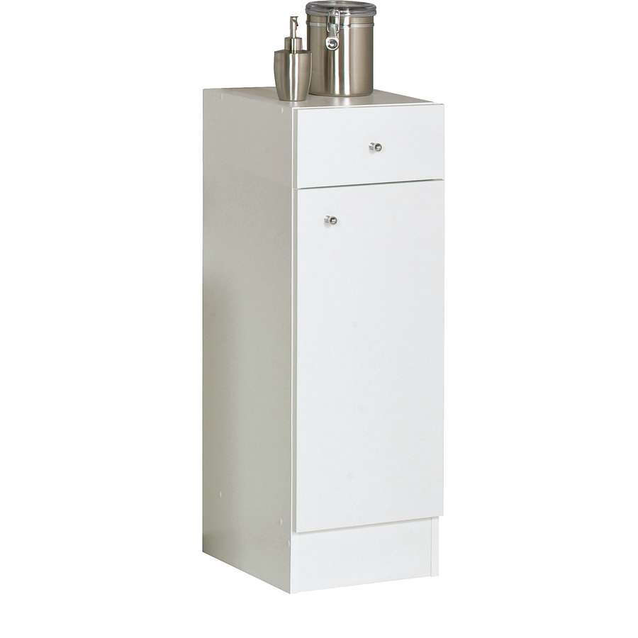 Armoire de salle de bain 1 porte 1 tiroir - M KIT