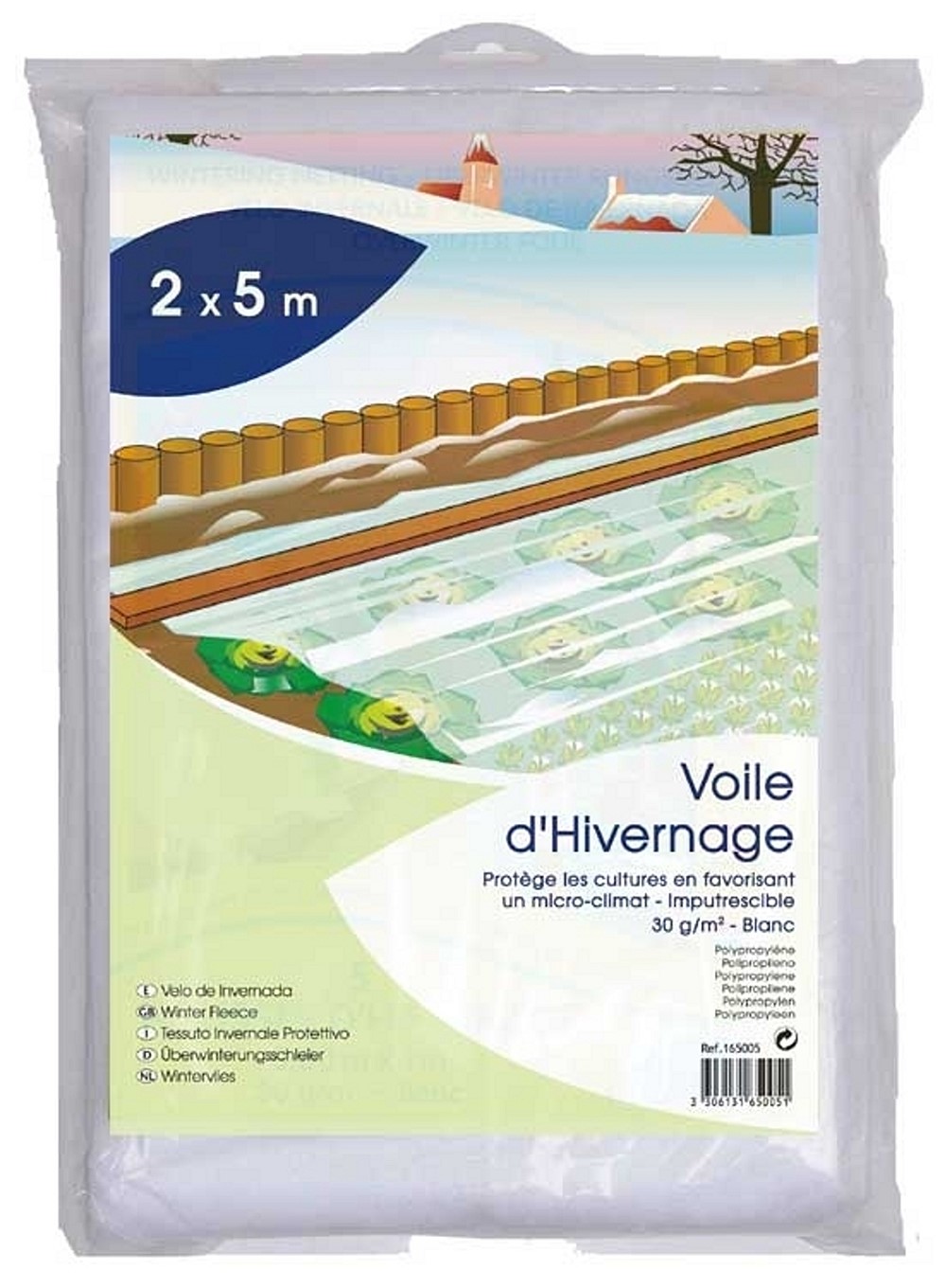 Voile d'hivernage 2x5m - IDEAL GARDEN