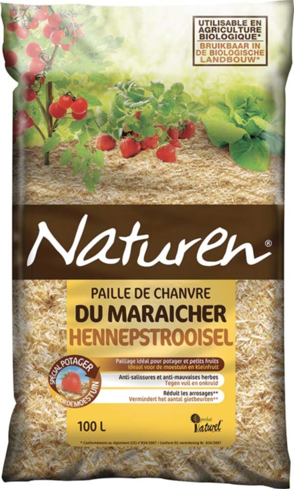 Paillage de chanvre 100L - NATUREN