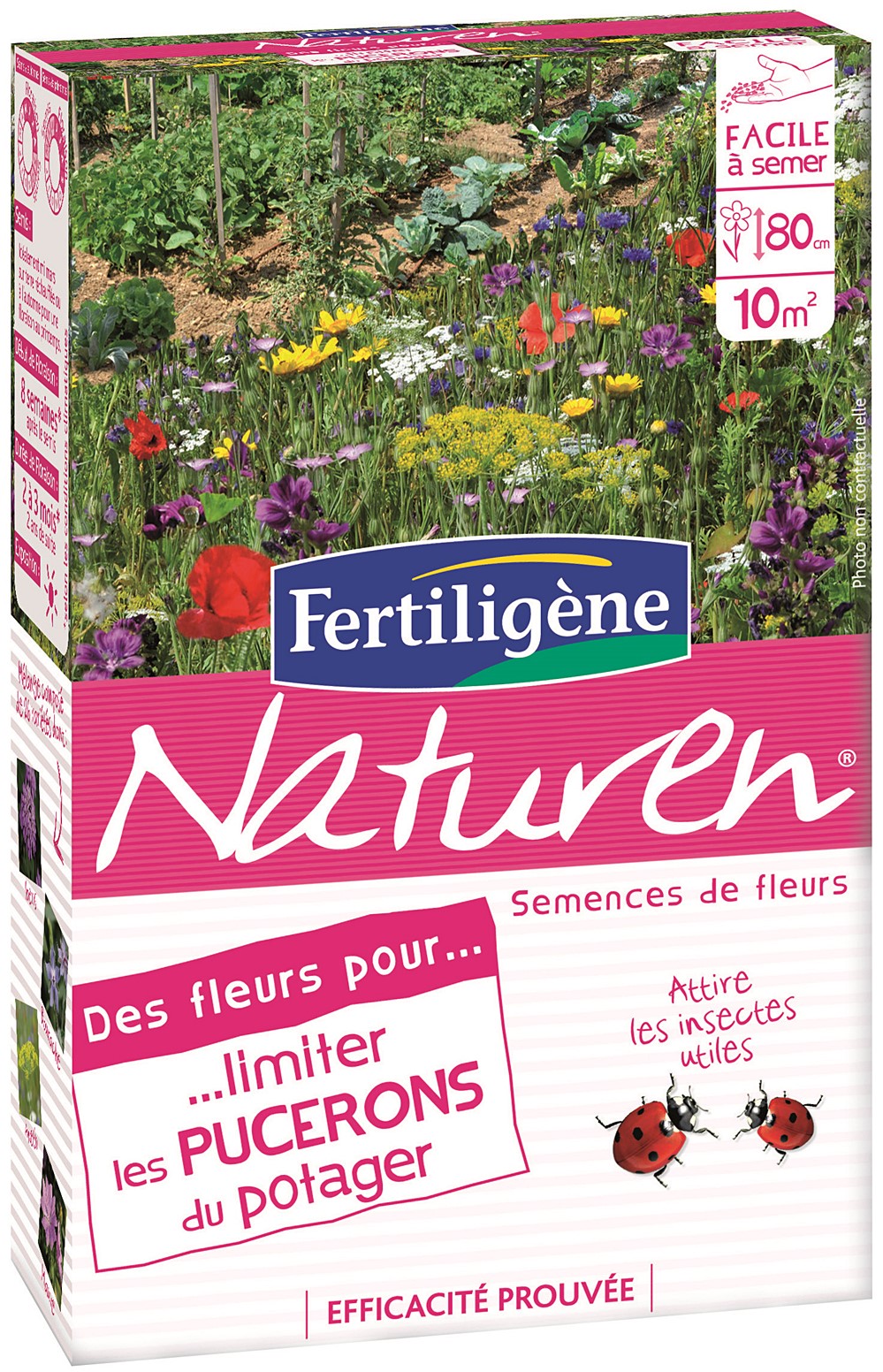 naturen fleurs pour limiter les pucerons 