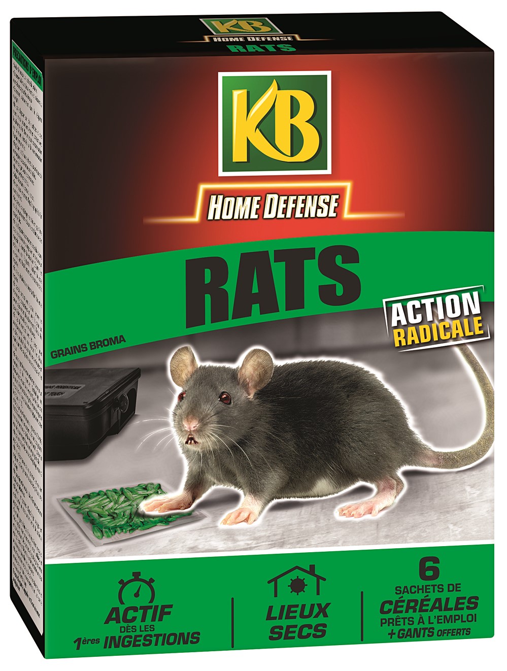 rats céréales 150g