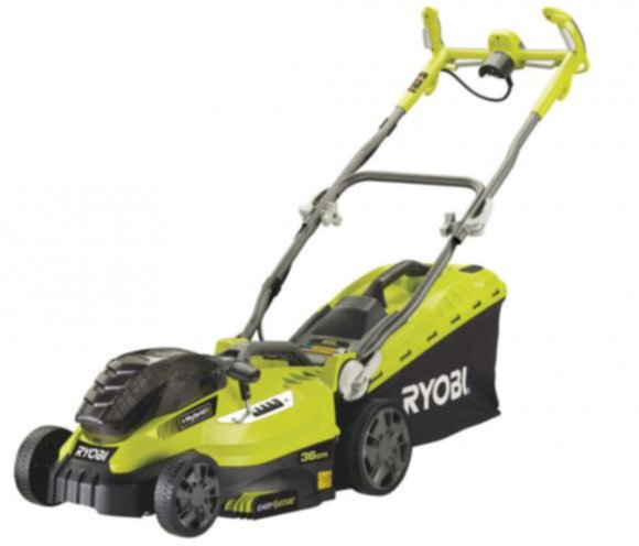 Tondeuse Hybride Lithium 36V Fusion One - 5,0 Ah 36 cm - RYOBI