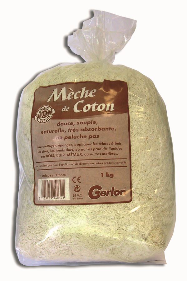 Mèche de coton 1kg