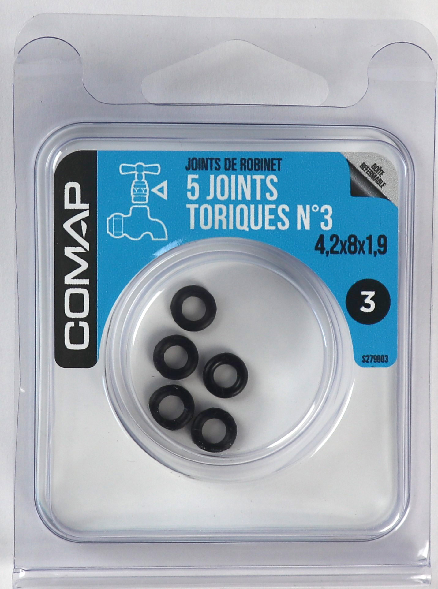 5 joints toriques n°3