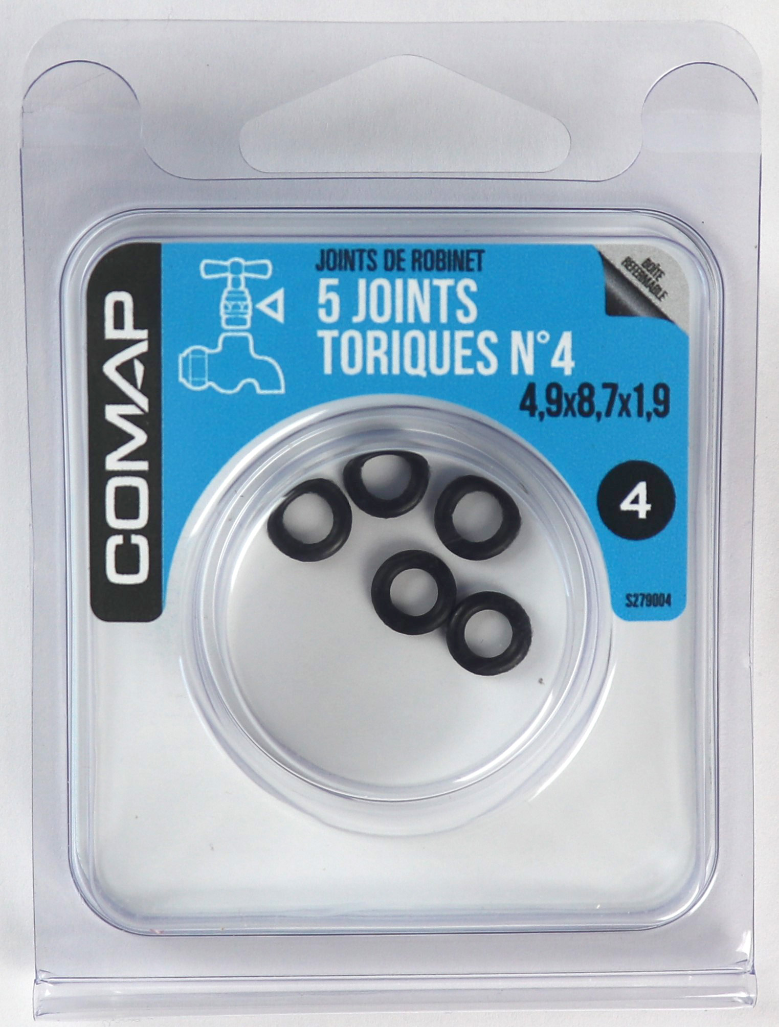 5 joints toriques n°4