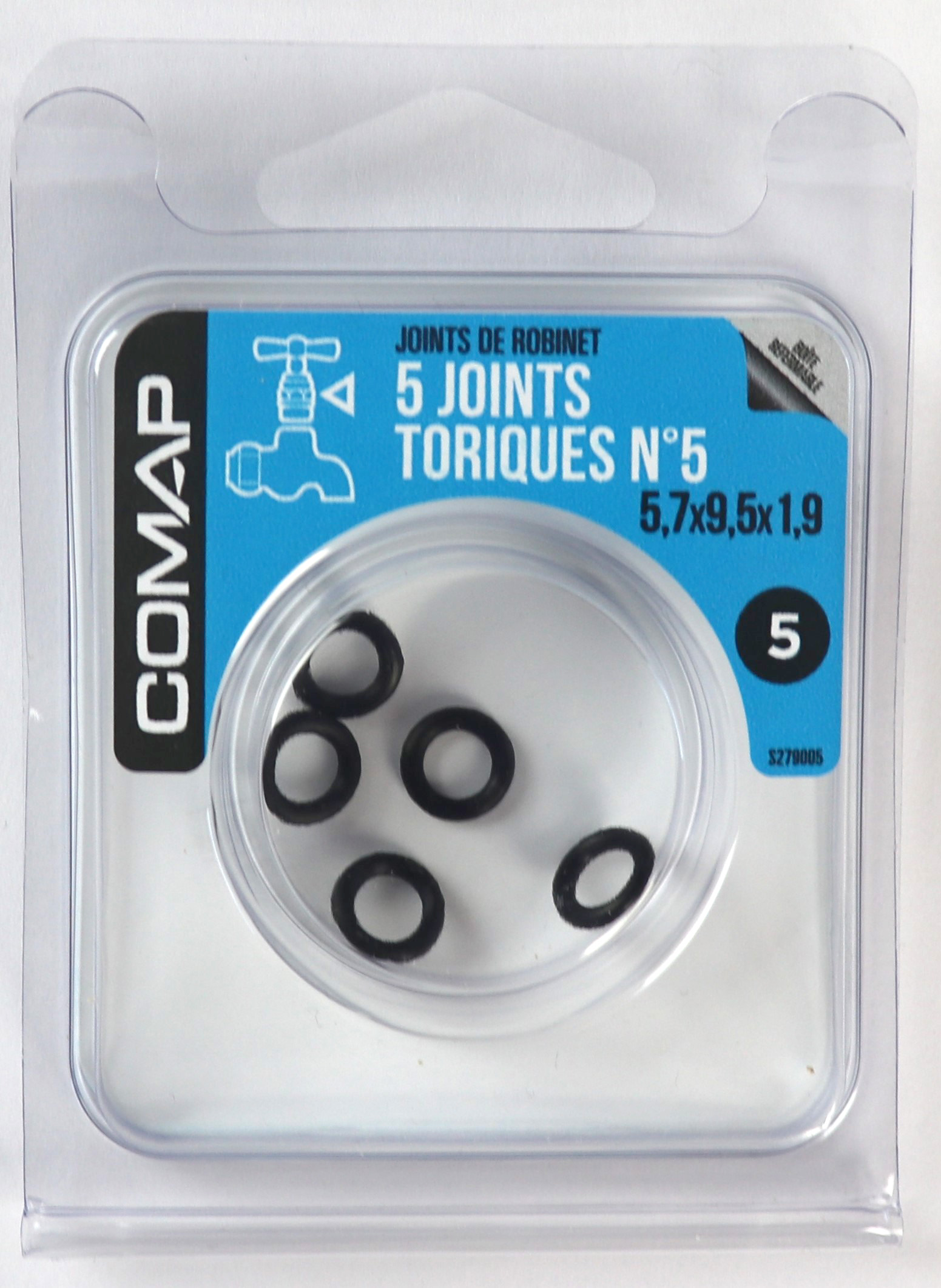 5 joints toriques n°5