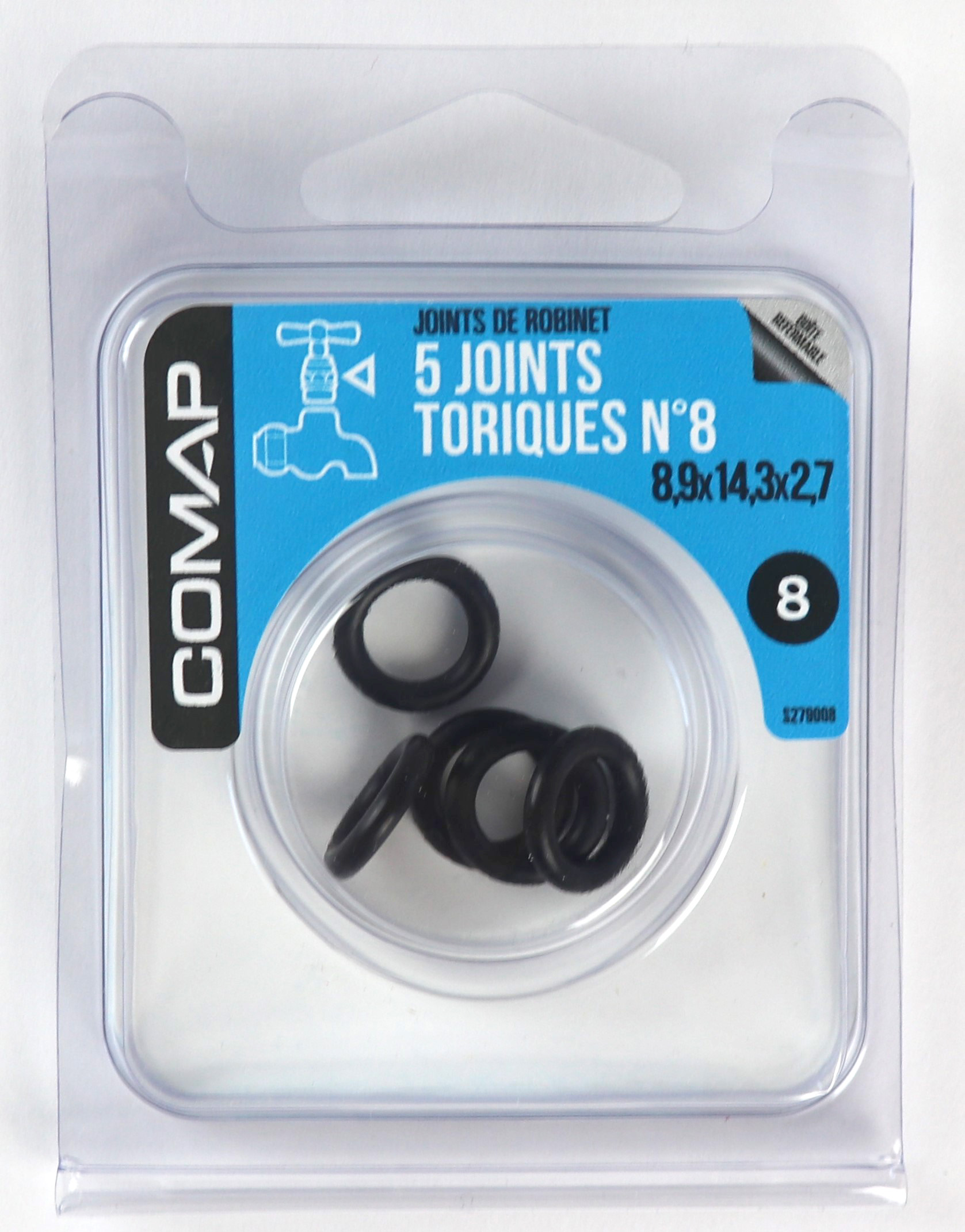 5 joints toriques n°8