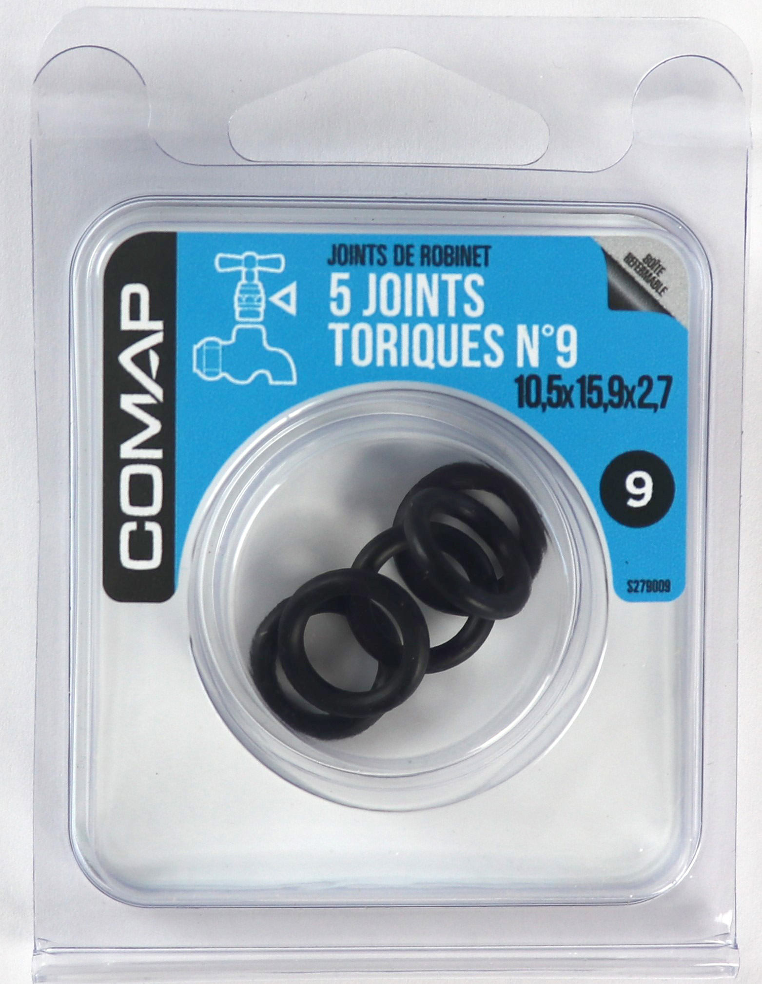 5 joints toriques n°9