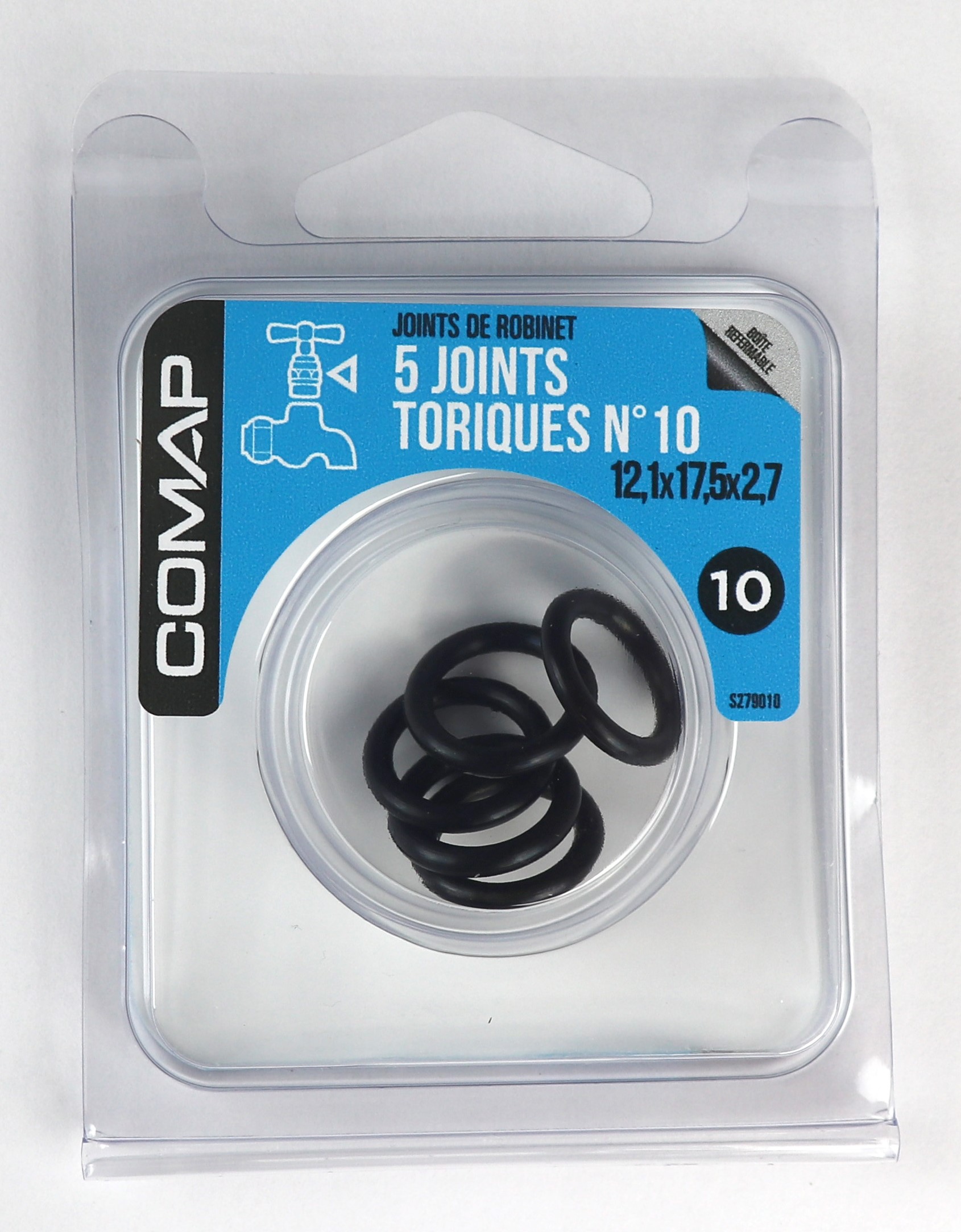 5 joints toriques n°10