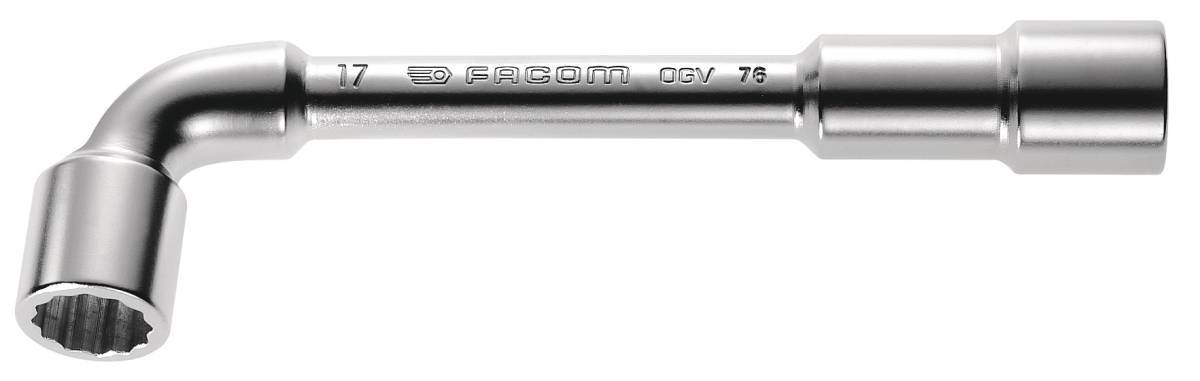Clé à pipe profils 6 et 12 pans 10 mm -  FACOM
