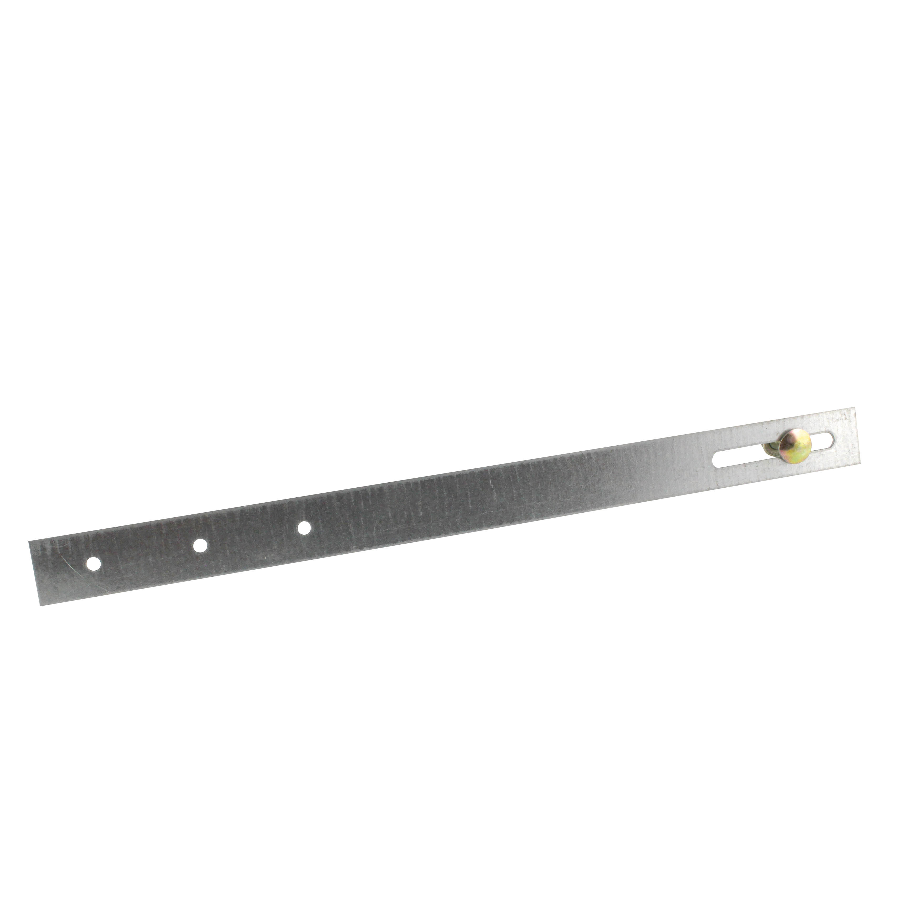 hampe galvanisée plate pour chevrons 250 mm avec visserie 6 x 25 mm - FITT