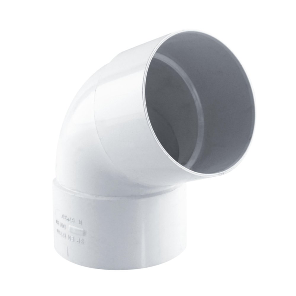 coude gouttière 67° ff pvc 80 blanc - FITT