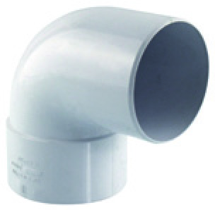 coude gouttière 87° mf pvc 80 blanc - INTERPLAST