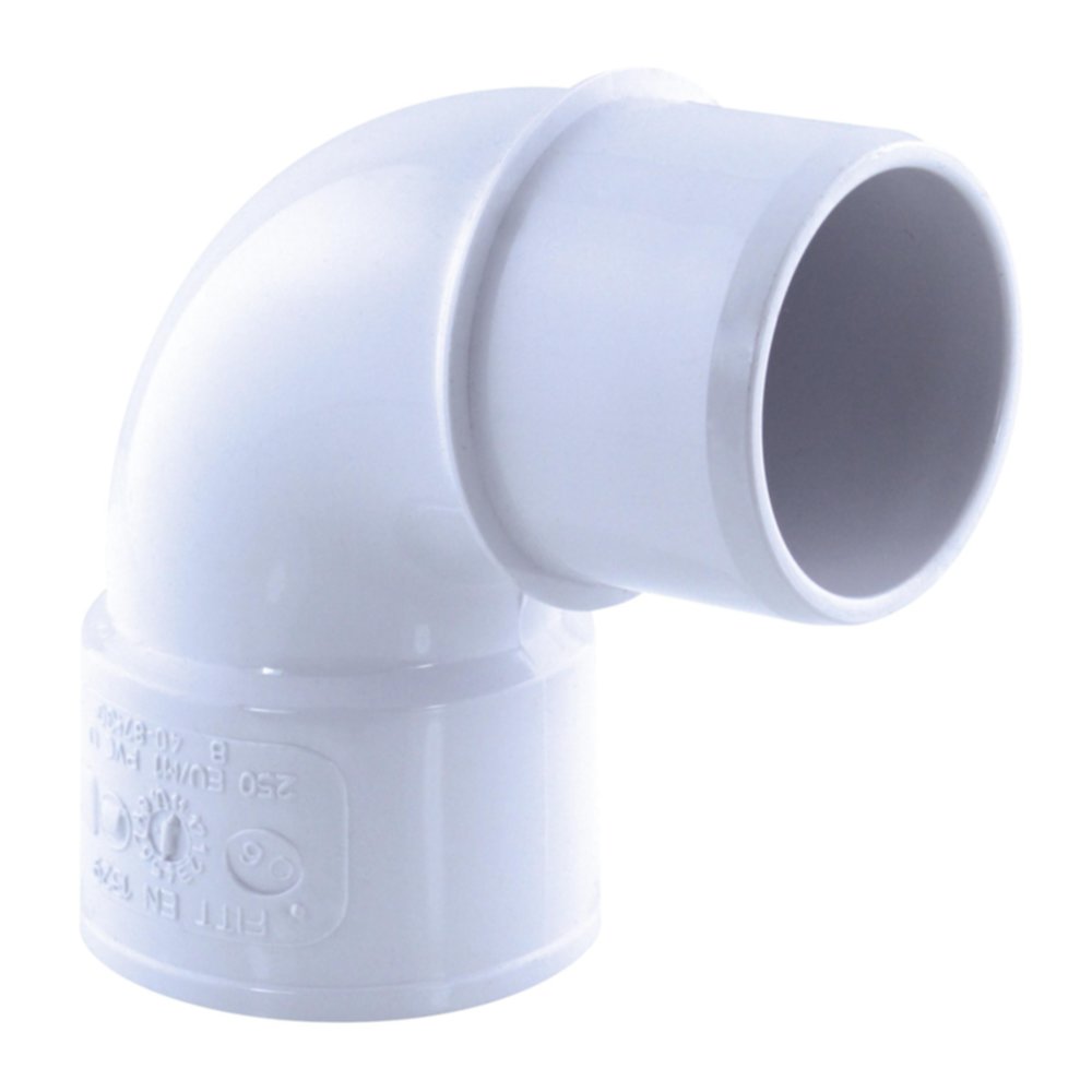 coude pvc 87° mf ø 40 blanc - FITT