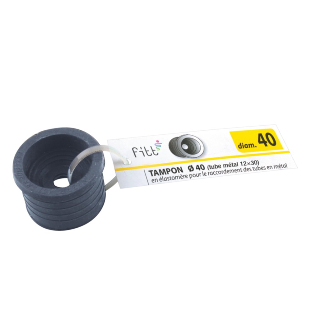 Raccord pvc / métal mf ø 40 / 12x30 noir - FITT