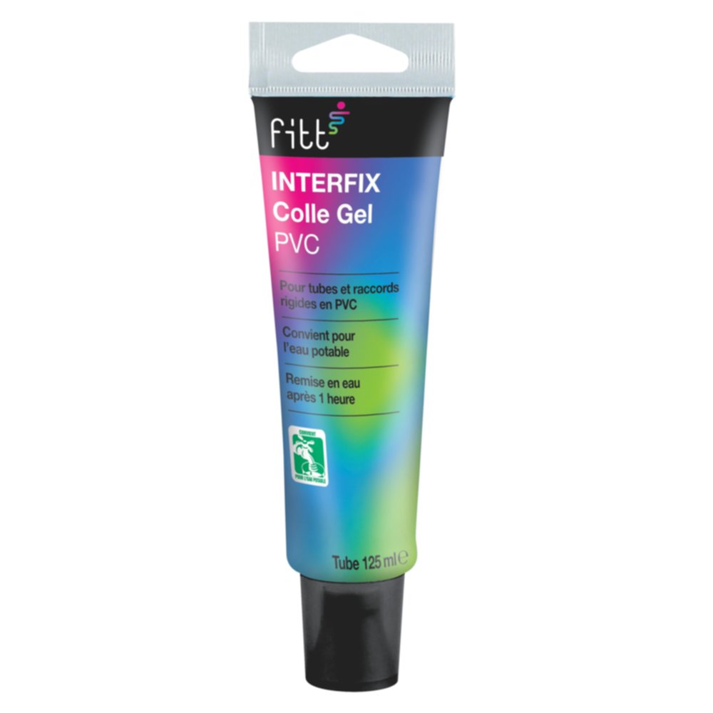 Colle gel pvc tube vrac 125ml - FITT