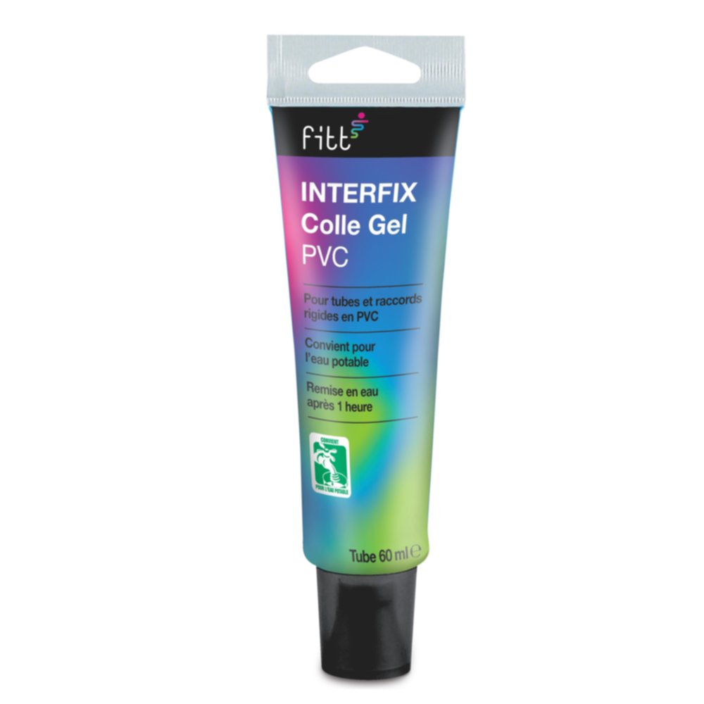 Colle gel pvc tube vrac 60ml - FITT