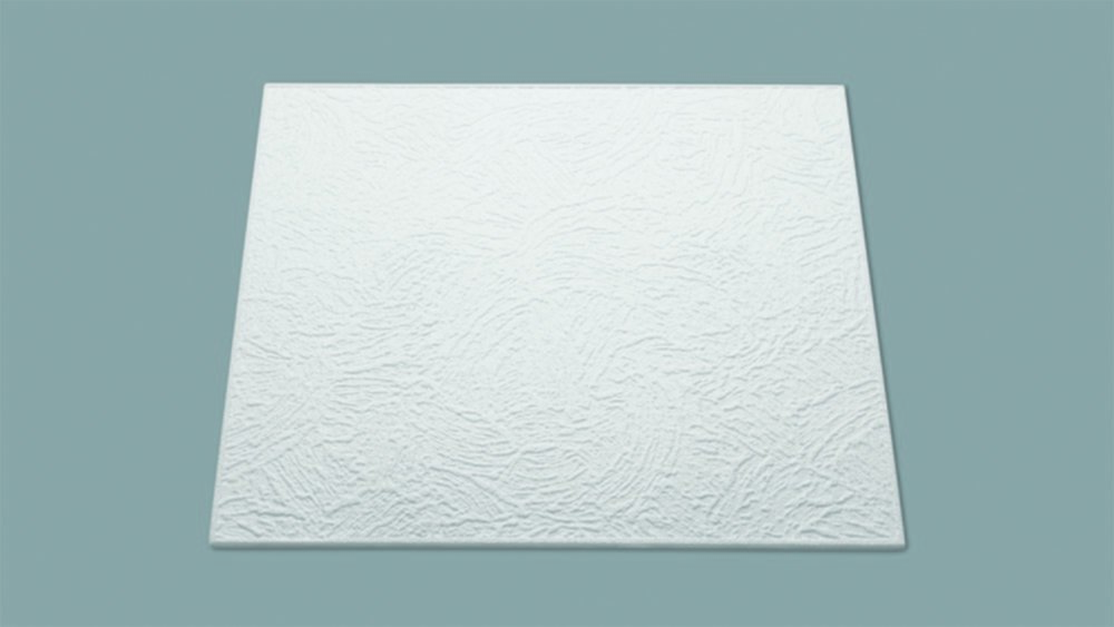 Dalles de plafond T90 Polystyrène expansé 50x50cm 8mm 2m² - DECOFLAIR