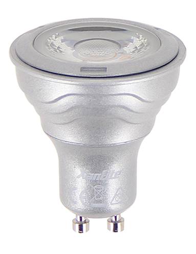 Ampoule led SMD transparent GU10 345lm 90° 5W blanc chaud - XANLITE