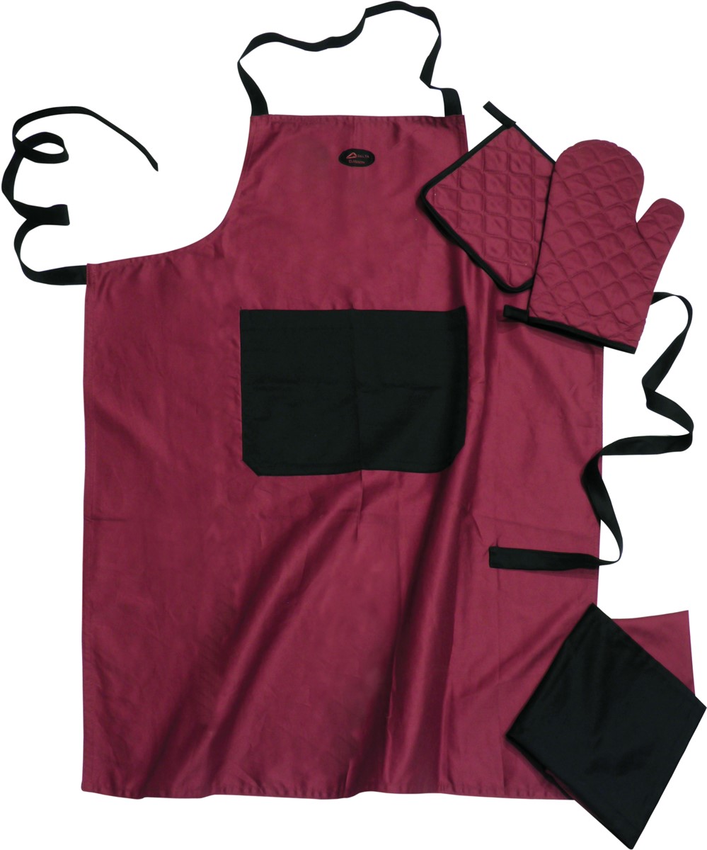 SET DE CUISSON ROUGE ET NOIR